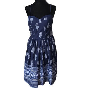 BAND of Gypsies BOG summer dress spaghetti straps sun dress. Size large